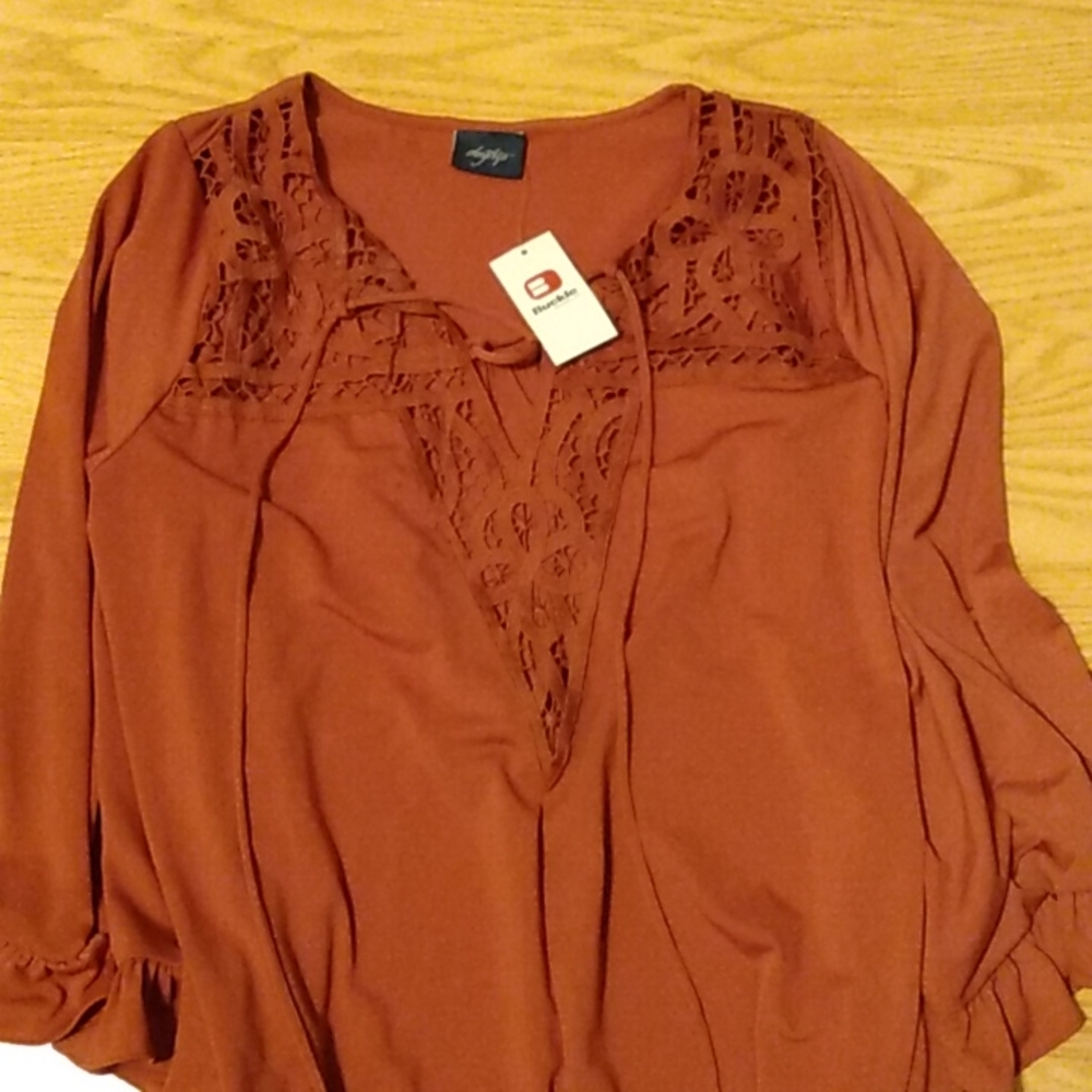 NWT Buckle blouse
